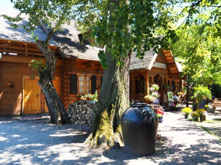 Oberza Pod Zlotym Prosiakiem Hotel Nieborów Eksteriør billede